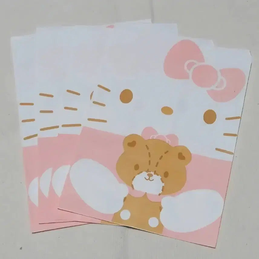 [BUNJANG] Sanrio Character Paper Bag Set / 산리오봉투(8장)키티봉투 산리오수봉 키티수봉 쿠로미수봉 마멜봉투 시나모롤