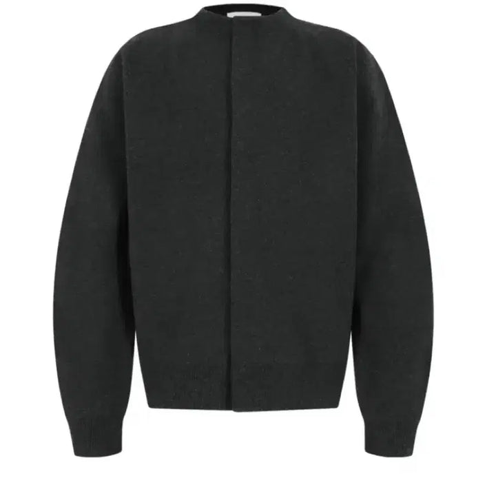 [BUNJANG] A Moment Round Cardigan Charcoal / [M] 아모멘토 라운드 가디건 챠콜