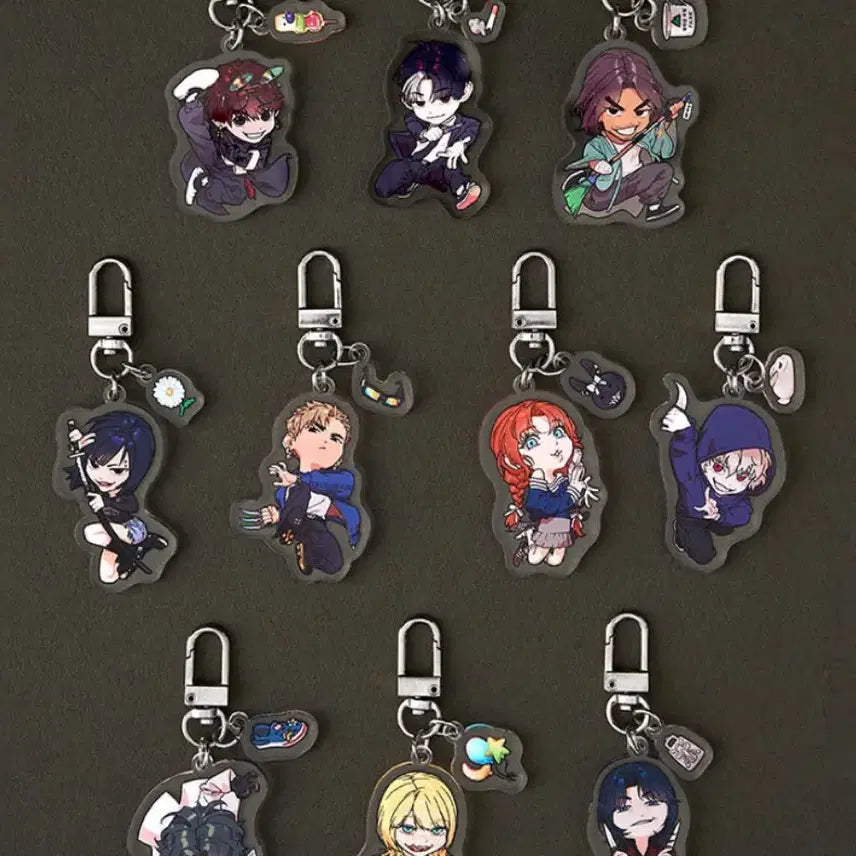 [BUNJANG] Killerbadro Acrylic Calendar & Keyring & Badge & Stand / 킬러배드로 아크릴캘린더