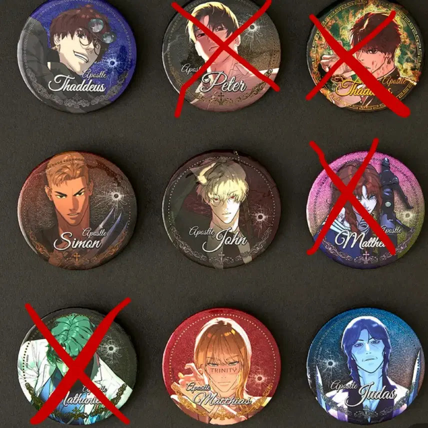 [BUNJANG] Killerbadro Acrylic Calendar & Keyring & Badge & Stand / 킬러배드로 아크릴캘린더