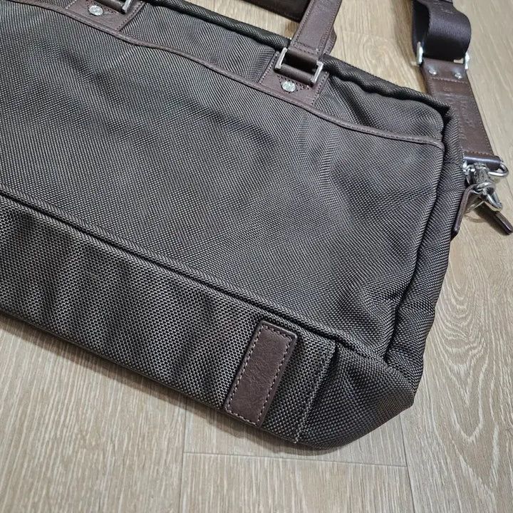 [BUNJANG] Beanpole Brown Leather Briefcase / 빈폴 브라운 서류 가방