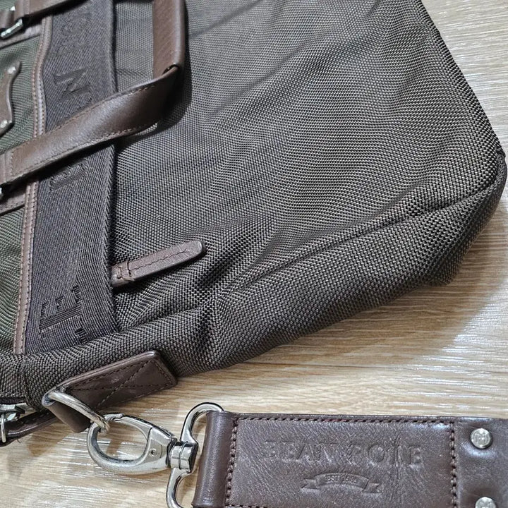[BUNJANG] Beanpole Brown Leather Briefcase / 빈폴 브라운 서류 가방