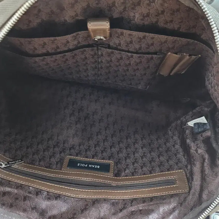 [BUNJANG] Beanpole Brown Leather Briefcase / 빈폴 브라운 서류 가방