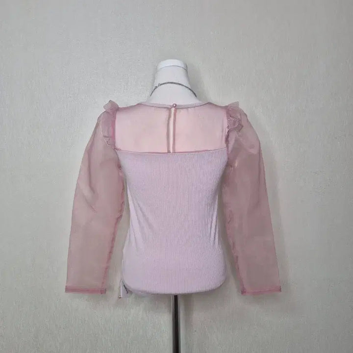 [BUNJANG] Ancruse Pink Blouse Top / 새상품) 앙크루즈 핑크 블라우스 갸루 히메갸루 로걀 핀터레스트 핀터깔 탑