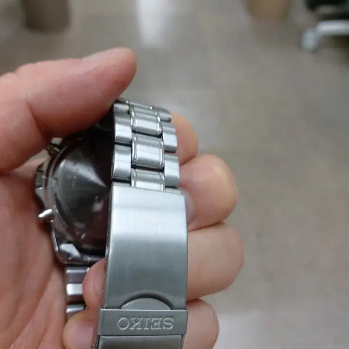 [BUNJANG] Seiko Chronograph Metal Watch / 세이코 크로노그래프 메탈 시계