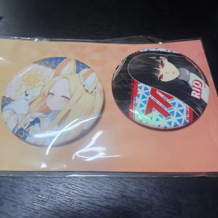 [BUNJANG] Blue Archive Rio & Saya Can Badge / 블루아카이브 세이아, 리오 캔뱃지