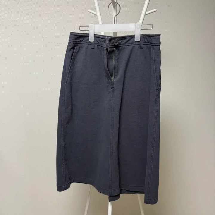 [BUNJANG] LFM Cotton A-Line Skirt (Blue / M) / LFM 코튼 A라인 스커트 (블루 / M)