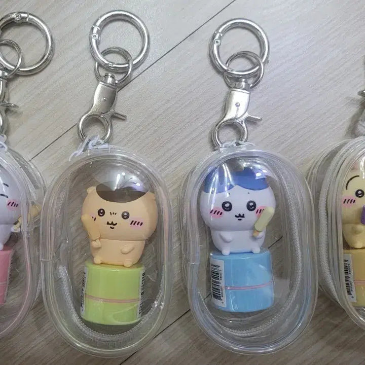 [BUNJANG] Muunjakgwi Chiikawa Stamp Keyring Set / 먼작귀 치이카와 스탬프 키링 세트