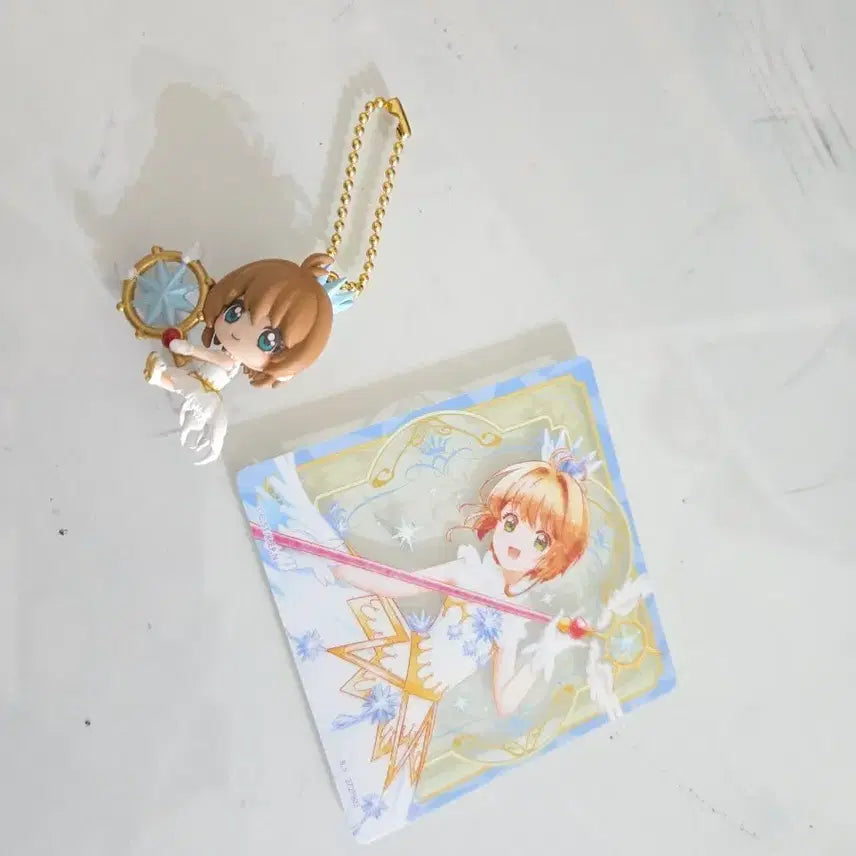 [BUNJANG] Cardcaptor Sakura Acrylic Keyring and Coaster Bundle Set / 키링 아크릴코스터 일괄 카드캡터체리 카드캡터 사쿠라 키링 코스터