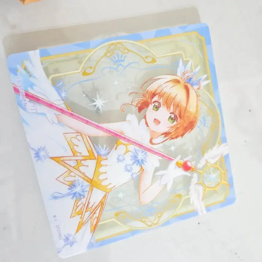 [BUNJANG] Cardcaptor Sakura Acrylic Keyring and Coaster Bundle Set / 키링 아크릴코스터 일괄 카드캡터체리 카드캡터 사쿠라 키링 코스터