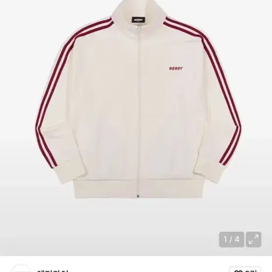 [SOLD OUT] 널디 크림져지 트랙탑
