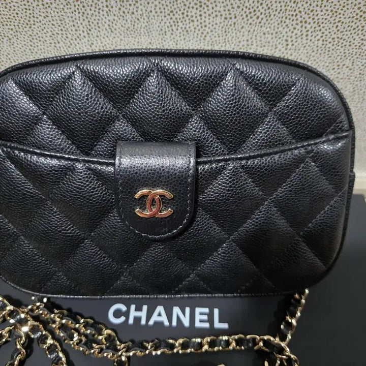 [BUNJANG] Chanel Mini Camera Crossbody Bag / 샤넬 미니 카메라백 크로스백 샴골