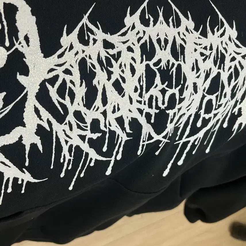 [BUNJANG] Ourpas Glitter Hoodie / Ourpas 아워파스 글리터 후드