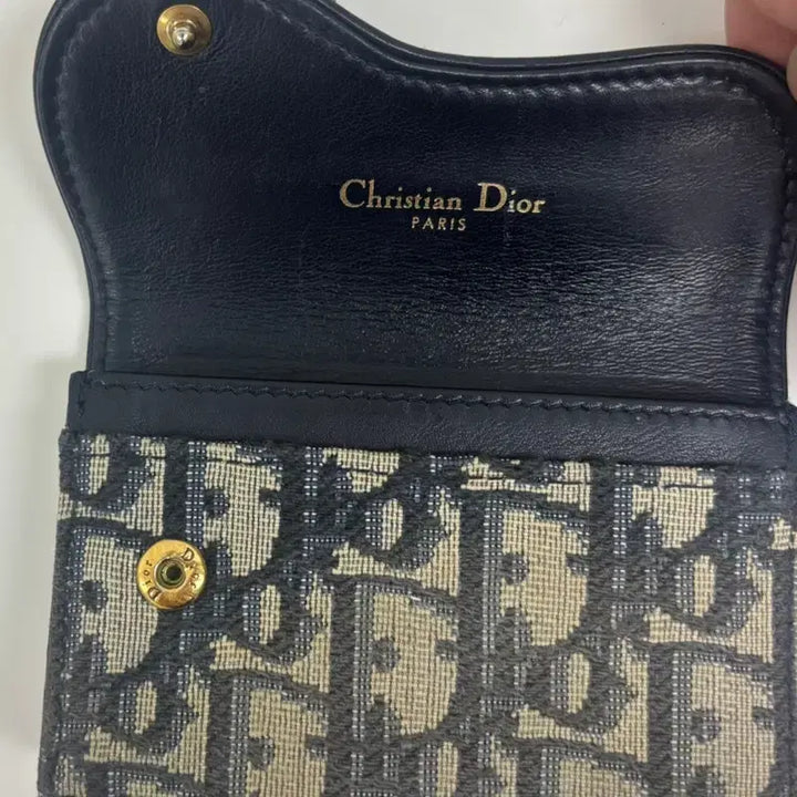 [BUNJANG] Dior Oblique Women's Card Wallet / 급처 디올 오블리크 여성 카드지갑