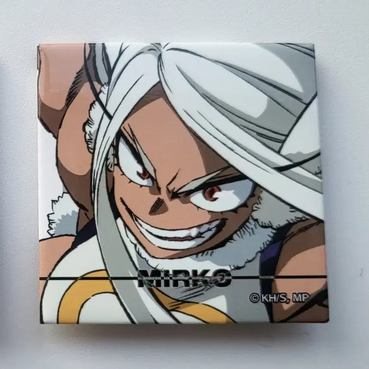 [BUNJANG] My Hero Academia Mirko Square Badge / 나히아 미르코 스퀘어 뱃지