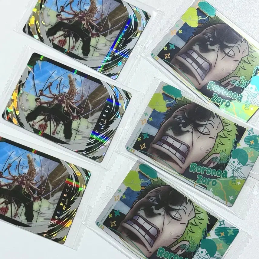[SOLD OUT] 2장 세트) 원피스 카드 조로 이타쟈가 레어 포카 웨하스 가챠 굿즈 지류