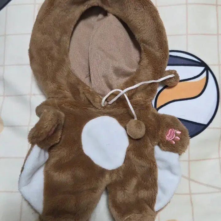 [BUNJANG] 20cm Flying Squirrel Pajamas Doll Clothes / 20cm 날다람쥐 잠옷 인형옷