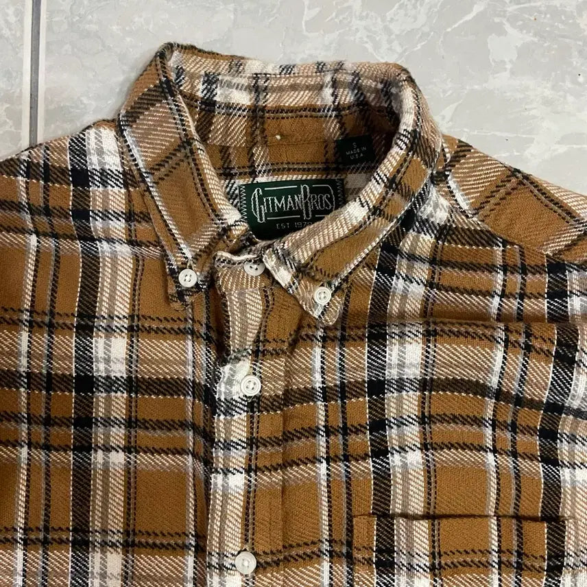 [BUNJANG] Gitman Vintage Checkered Shirt / 깃먼빈티지 체크 셔츠