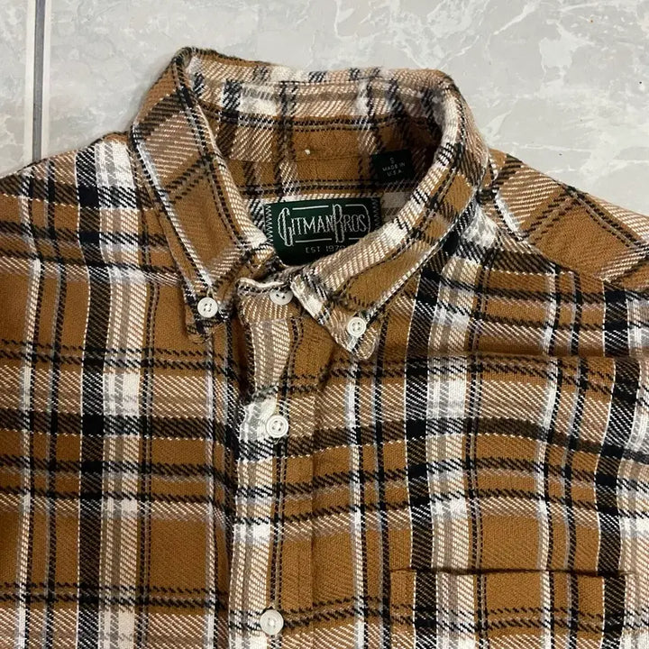 [BUNJANG] Gitman Vintage Checkered Shirt / 깃먼빈티지 체크 셔츠