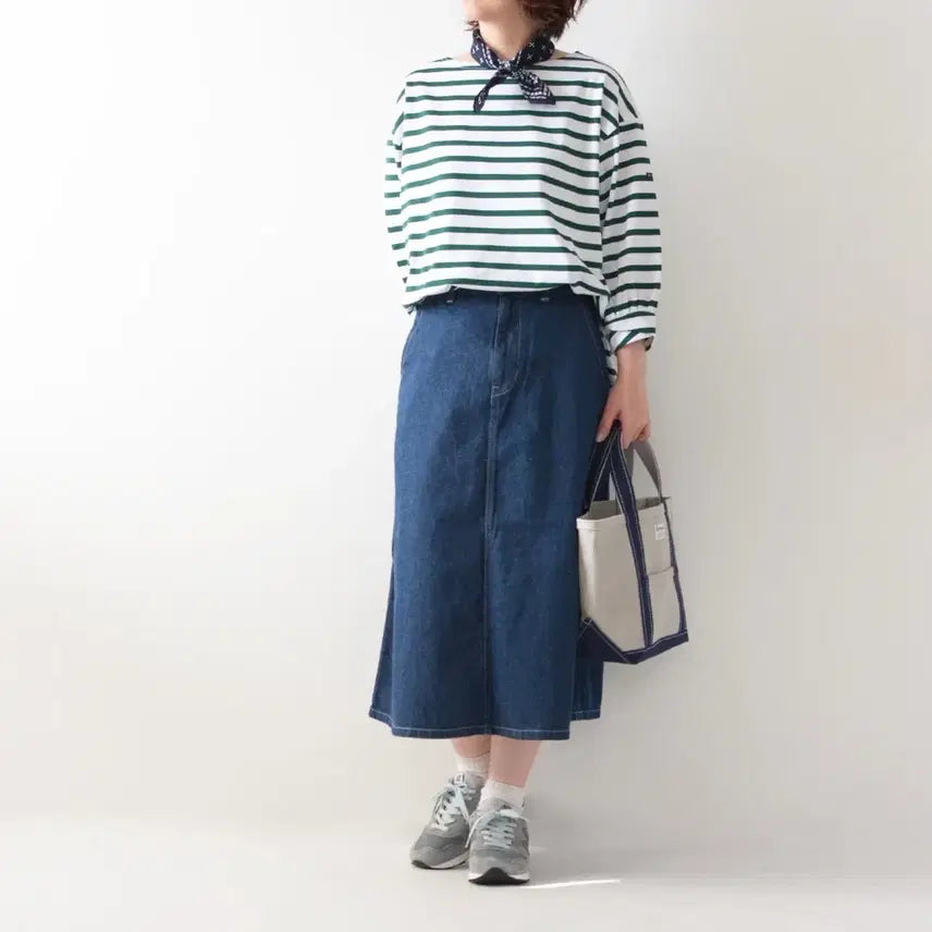 [SOLD OUT] [38]Danton 단톤 데님 롱 스커트 치마