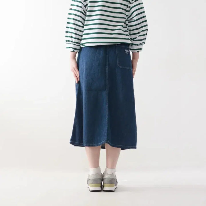 [SOLD OUT] [38]Danton 단톤 데님 롱 스커트 치마