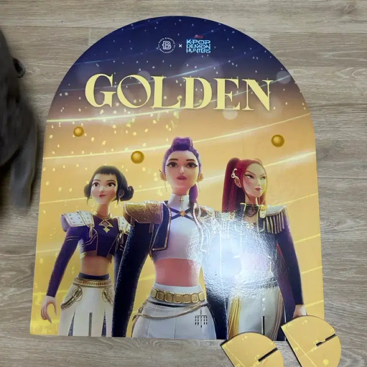[BUNJANG] K-Pop Demon Hunters Poster + Standee / 파리바게트 케이팝 데몬 헌터스 포스터 + 입간판