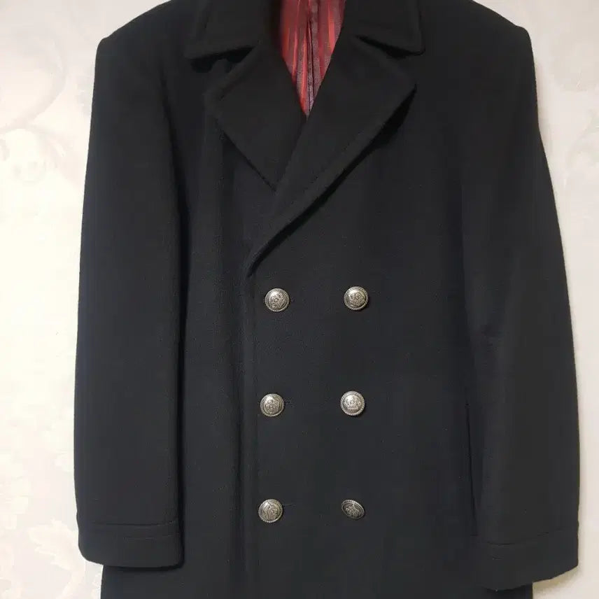 [BUNJANG] TNGT Double-Breasted Pea Coat / 티앤지티 피코트 더블코트