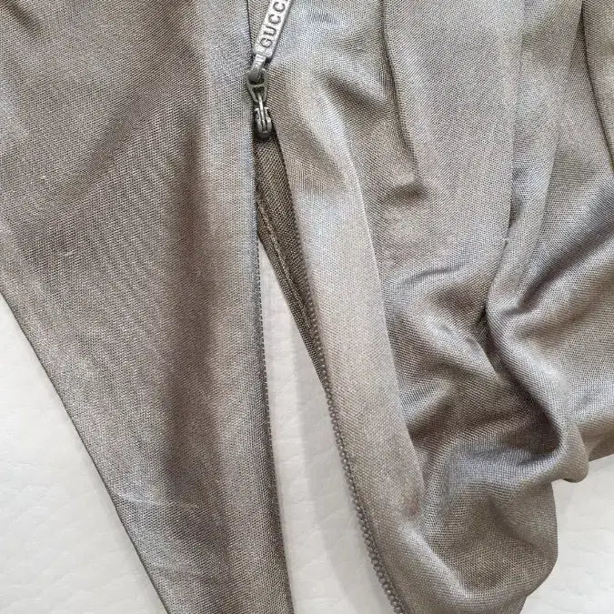 [BUNJANG] Gucci Khaki Shirred Midi Skirt / GUCCI 구찌 정품 카키 셔링 미디 스커트