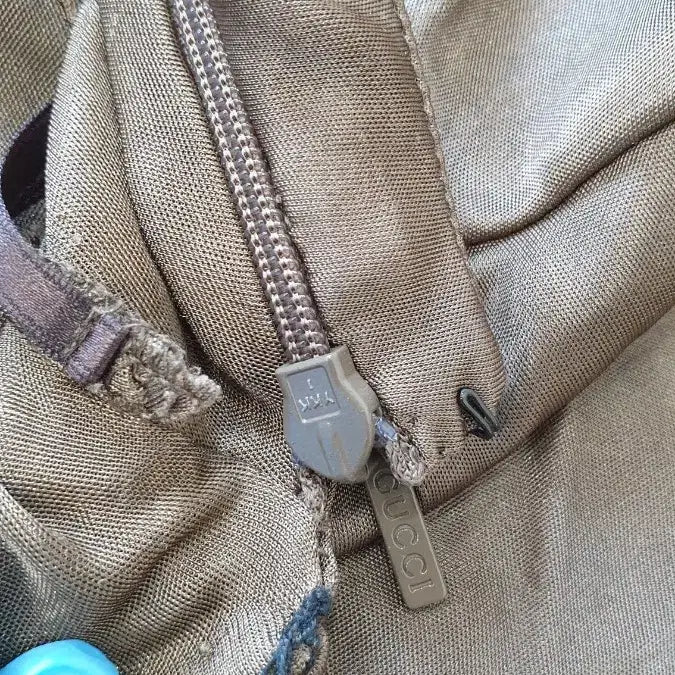 [BUNJANG] Gucci Khaki Shirred Midi Skirt / GUCCI 구찌 정품 카키 셔링 미디 스커트