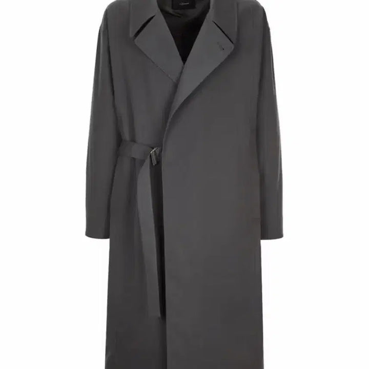 [BUNJANG] Il Corso Hidden Belted Trench Coat Khaki (105) / 일꼬르소 히든벨티드 트렌치코트 카키 (105)