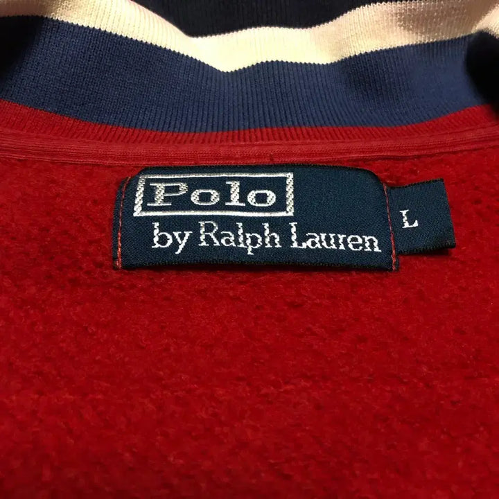 [BUNJANG] Polo Ralph Lauren Deep Red Zip-Up Jacket / 폴로 랄프로렌 집업 자켓 딥레드