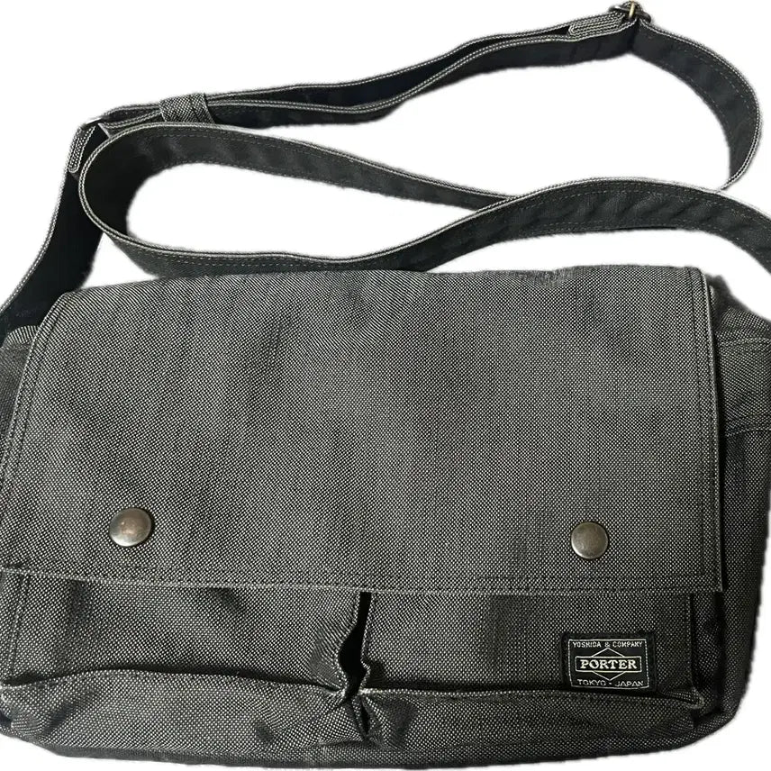 [BUNJANG] Yoshida Porter Smoky Shoulder Bag S Black / 요시다 포터 스모키 숄더백 S