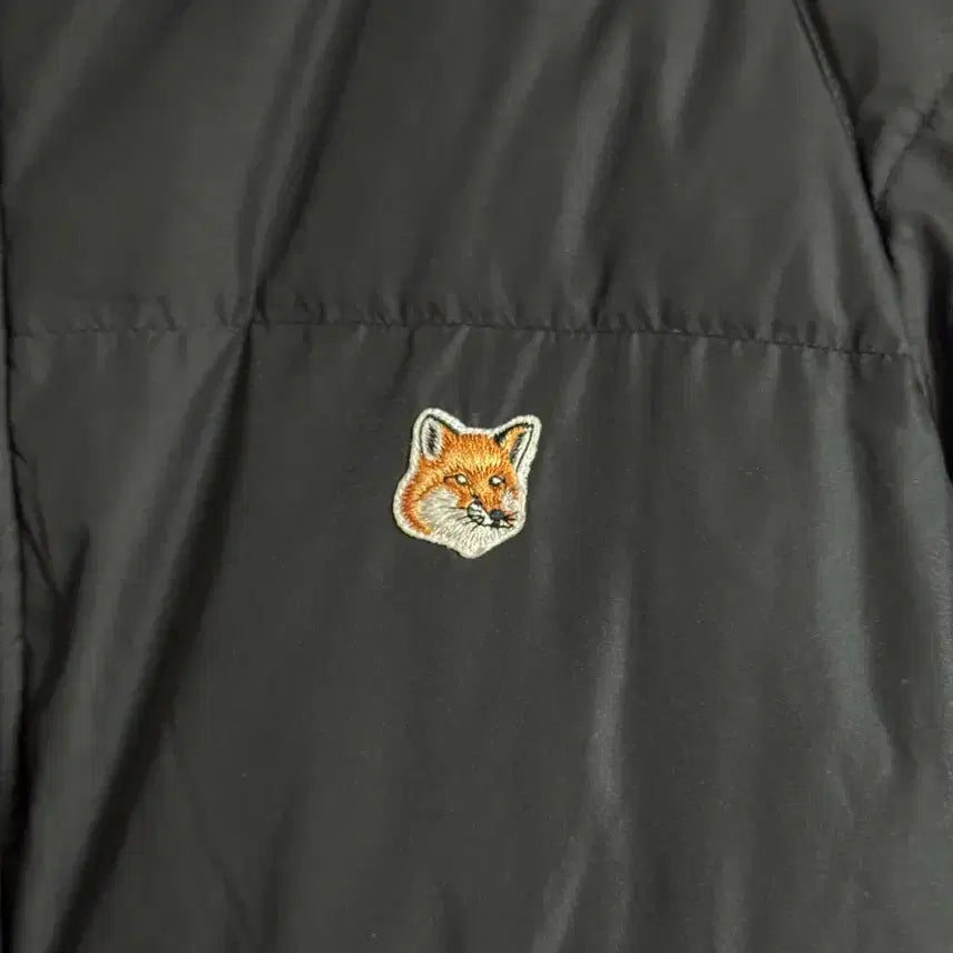 [BUNJANG] Maison Kitsune Hooded Padded Jacket Black / [L] 메종키츠네 후드 패딩 블랙