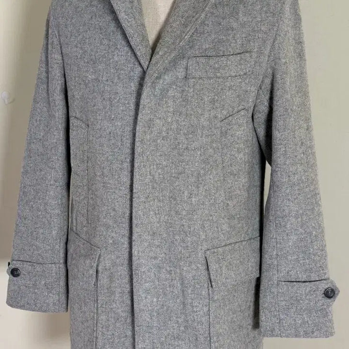 [BUNJANG] 엔지니어드가먼츠 울 코트 후드형 그레이 S (미국제) / 엔지니어드가먼츠 울 코트 후드형 그레이 S (미국제)