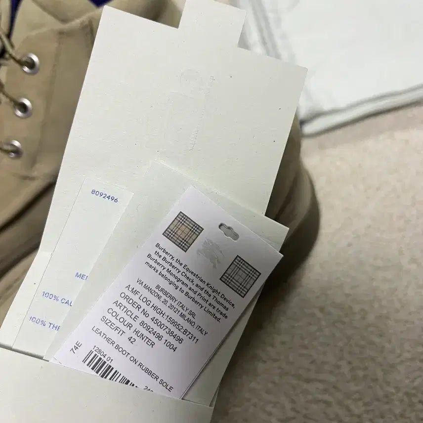 [BUNJANG] Burberry Square Toe Suede Rogue Boots EU42 (270) / 최종)burberry 버버리 스퀘어토 스웨이드 로그 부츠 EU42(270