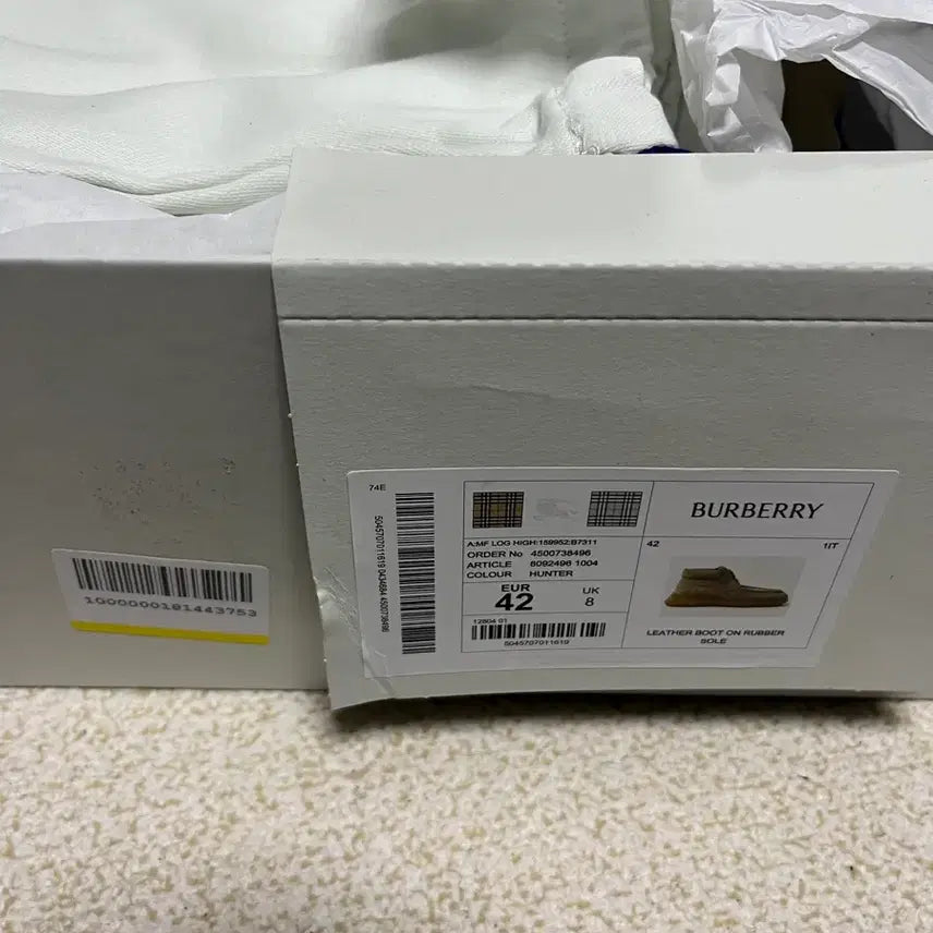 [BUNJANG] Burberry Square Toe Suede Rogue Boots EU42 (270) / 최종)burberry 버버리 스퀘어토 스웨이드 로그 부츠 EU42(270