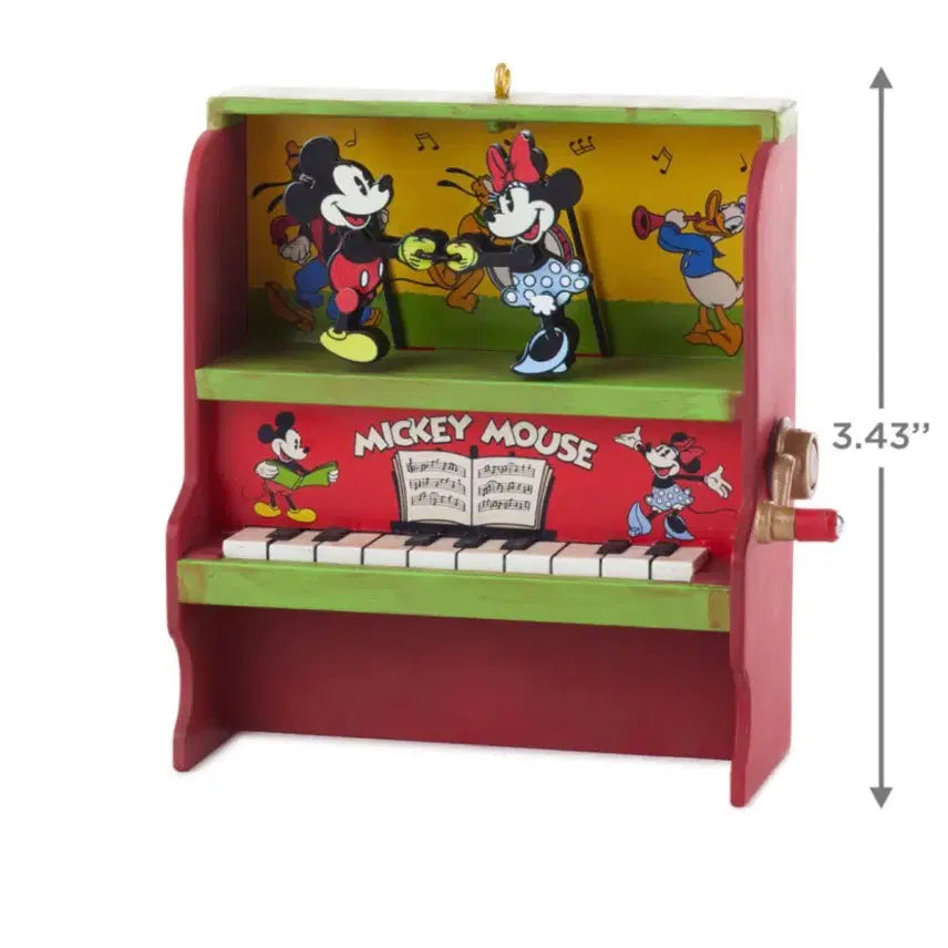 [BUNJANG] Mickey Mouse Piano Ornament / 2023 미키마우스 피아노 오너먼트