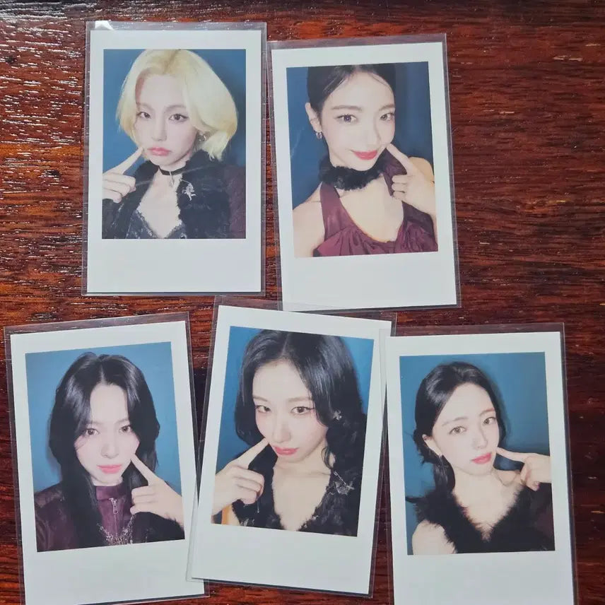 [BUNJANG] ITZY TNVS Photocard Set / 있지 터널비전 메이크스타 폴라로이드형 포카 세트 ITZY TNVS