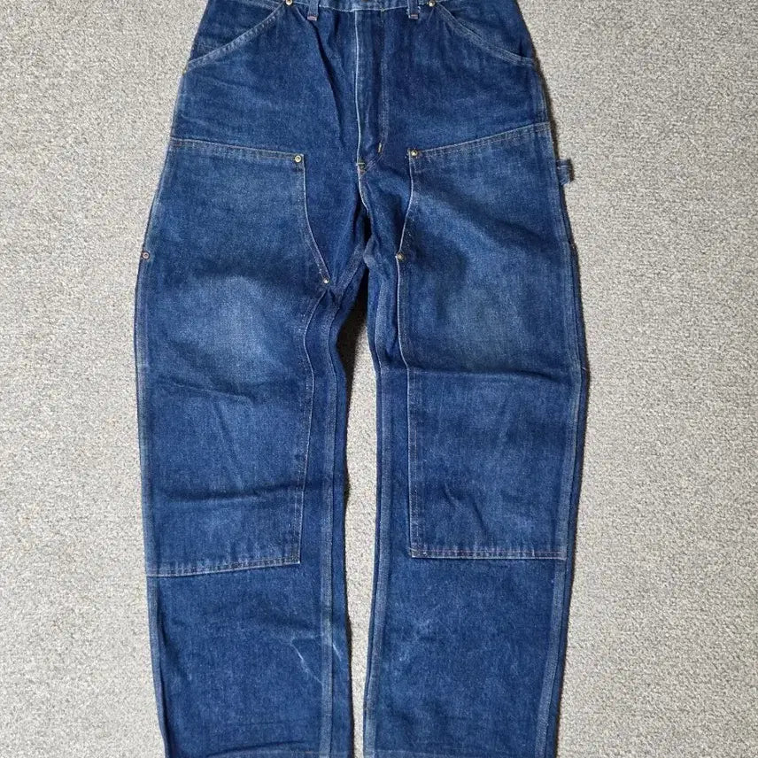 [BUNJANG] Carhartt 100th Anniversary Double Knee Denim Pants / Rare 80s 칼하트 100주년 더블니
