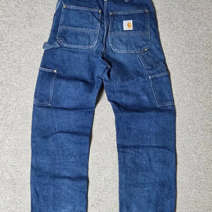 [BUNJANG] Carhartt 100th Anniversary Double Knee Denim Pants / Rare 80s 칼하트 100주년 더블니