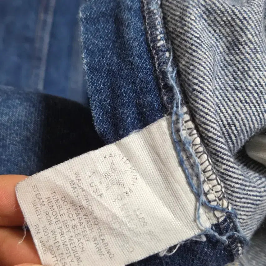 [BUNJANG] Carhartt 100th Anniversary Double Knee Denim Pants / Rare 80s 칼하트 100주년 더블니
