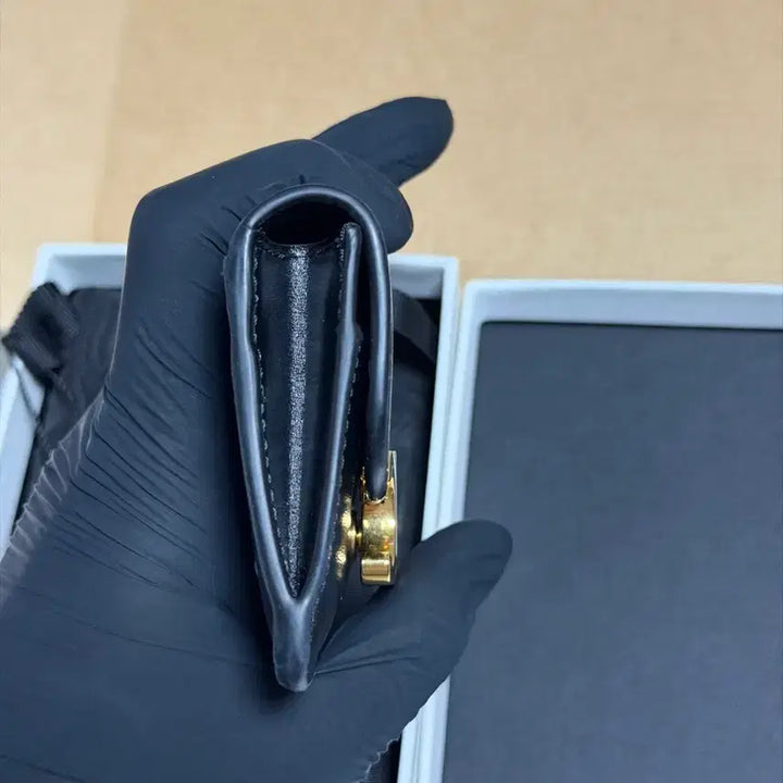 [BUNJANG] Celine Triomphe Card Wallet Black / 셀린느 트리옹프 카드지갑 블랙