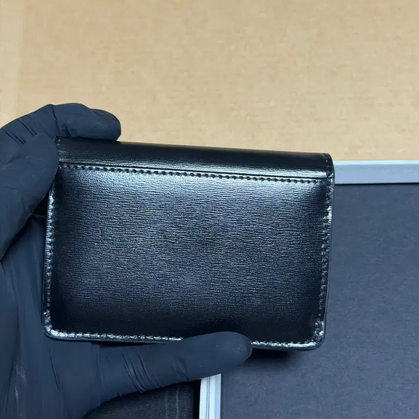 [BUNJANG] Celine Triomphe Card Wallet Black / 셀린느 트리옹프 카드지갑 블랙