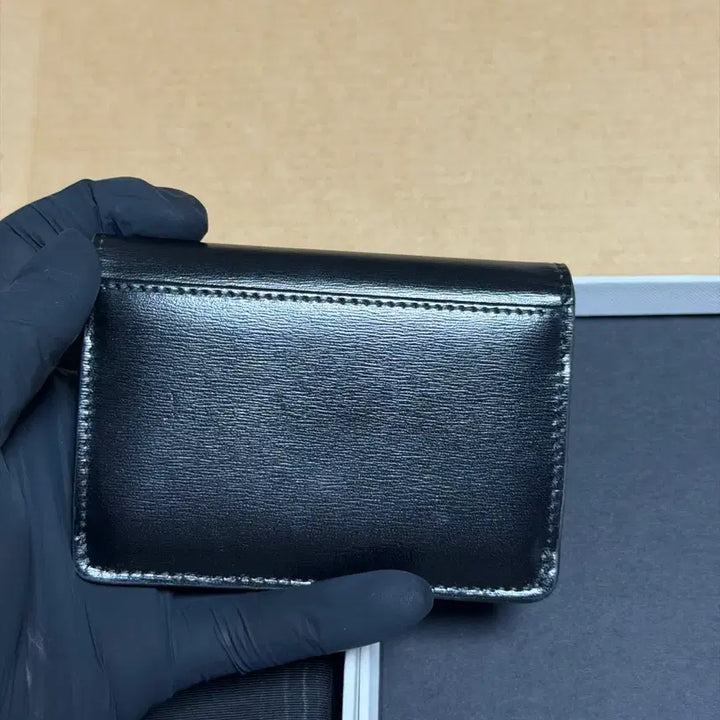[BUNJANG] Celine Triomphe Card Wallet Black / 셀린느 트리옹프 카드지갑 블랙