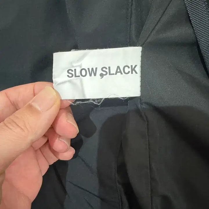 [SOLD OUT] SLOW SLACK 슬로우 슬랙 롱패딩 블랙 S