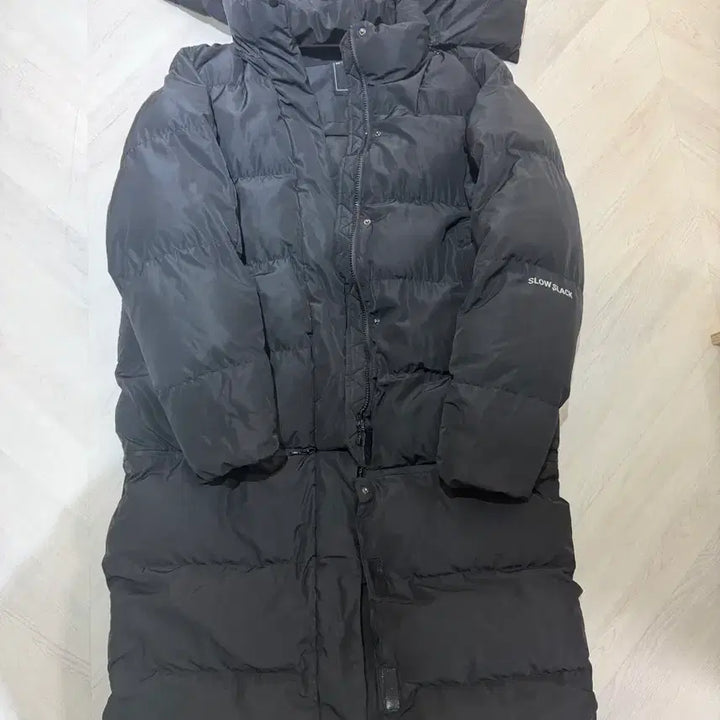 [SOLD OUT] SLOW SLACK 슬로우 슬랙 롱패딩 블랙 S