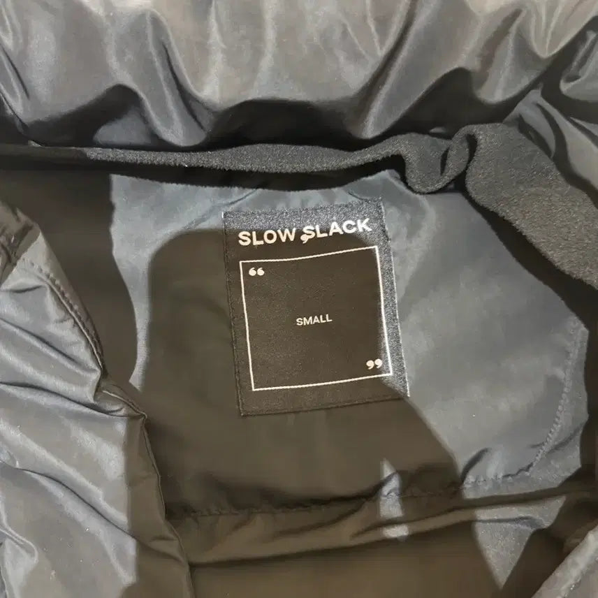 [SOLD OUT] SLOW SLACK 슬로우 슬랙 롱패딩 블랙 S