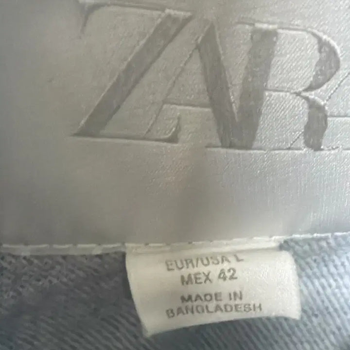 [BUNJANG] ZARA Denim Hoodie Jacket / 자라 후디 데님 재킷 후드 집업 점퍼