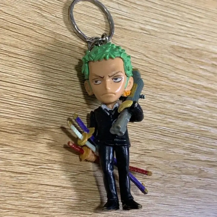 [BUNJANG] One Piece Zoro Figure Keychain / 원피스 조로 피규어 키링 스트롱월드