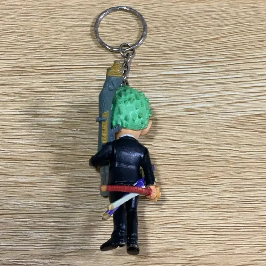 [BUNJANG] One Piece Zoro Figure Keychain / 원피스 조로 피규어 키링 스트롱월드